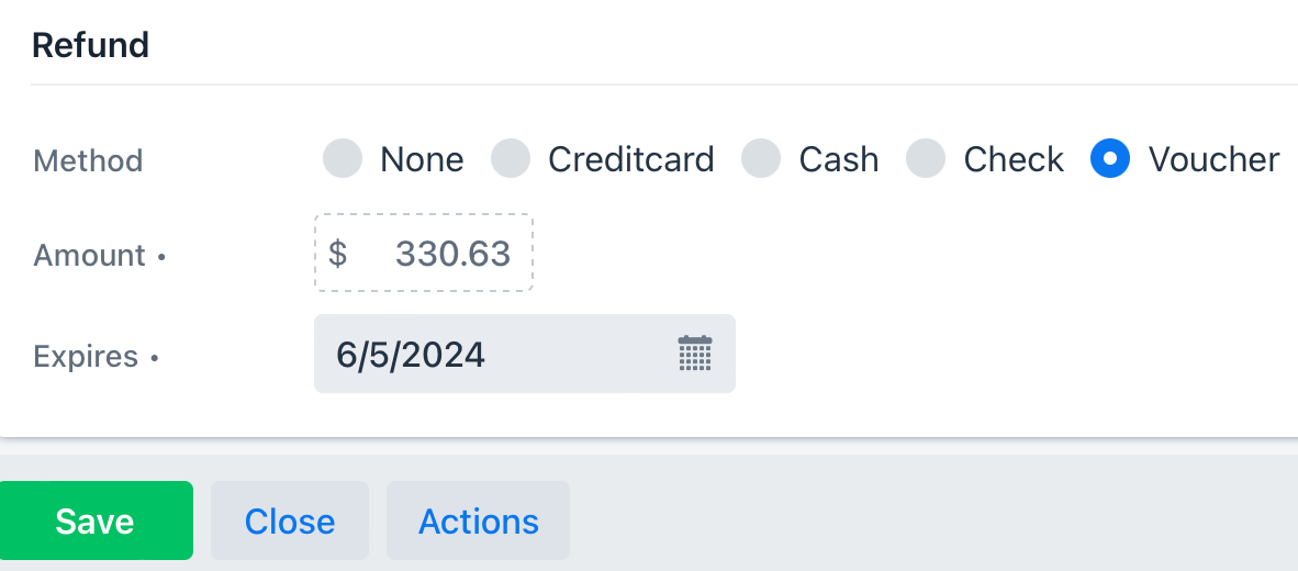 Refund