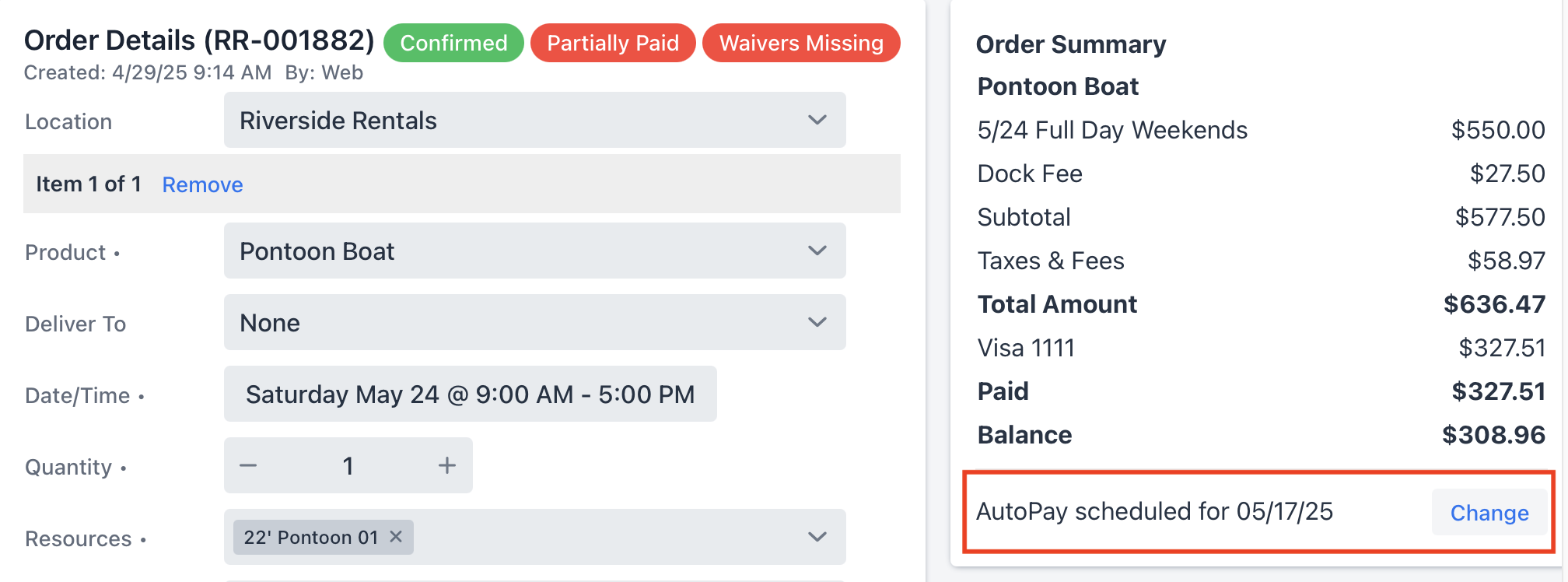 AutoPay Scheduled date on Order.png