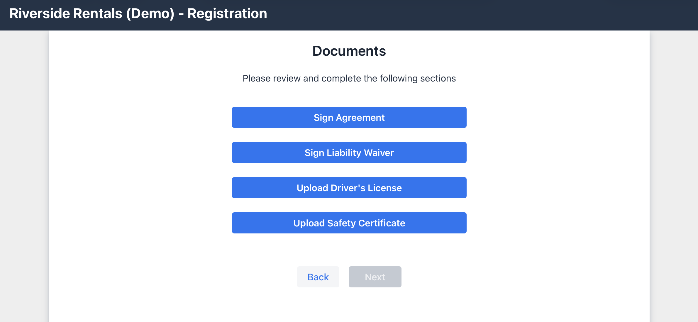 Waivers - Documents to sign page.png